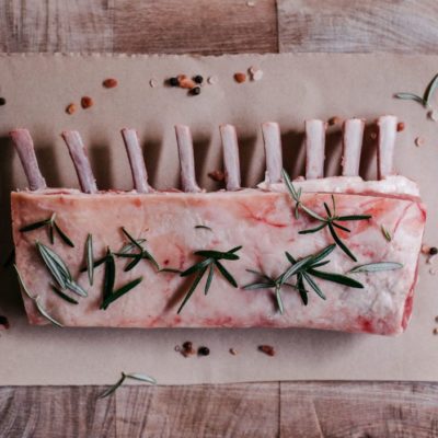 Lamb Rack - Cap On (8 Rib Approx 500gm)