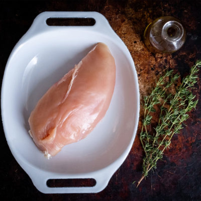 Skinless Boneless Chicken Breasts (500gm)