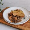 Lamb Hotpot with Sliced Potato Topping
